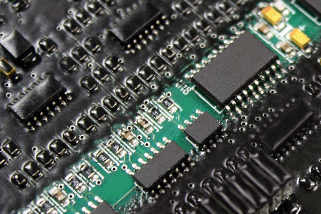 The Multi-Cure 9451 from Dymax is a “true” black material.