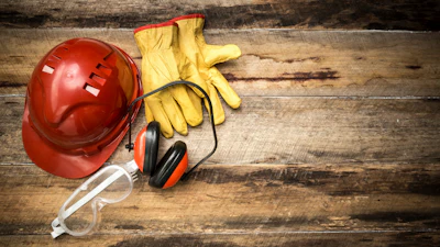 Construction Background With Protective Workwear 000031790524 Medium