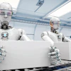Robot Working With White Boxes 671750584 5000x3332