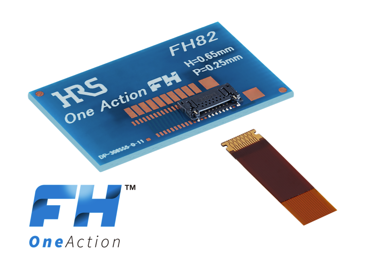 The FH82 Series FPC connector from Hirose.