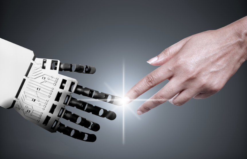 Robot Human Hand Connection 000075665883 Small