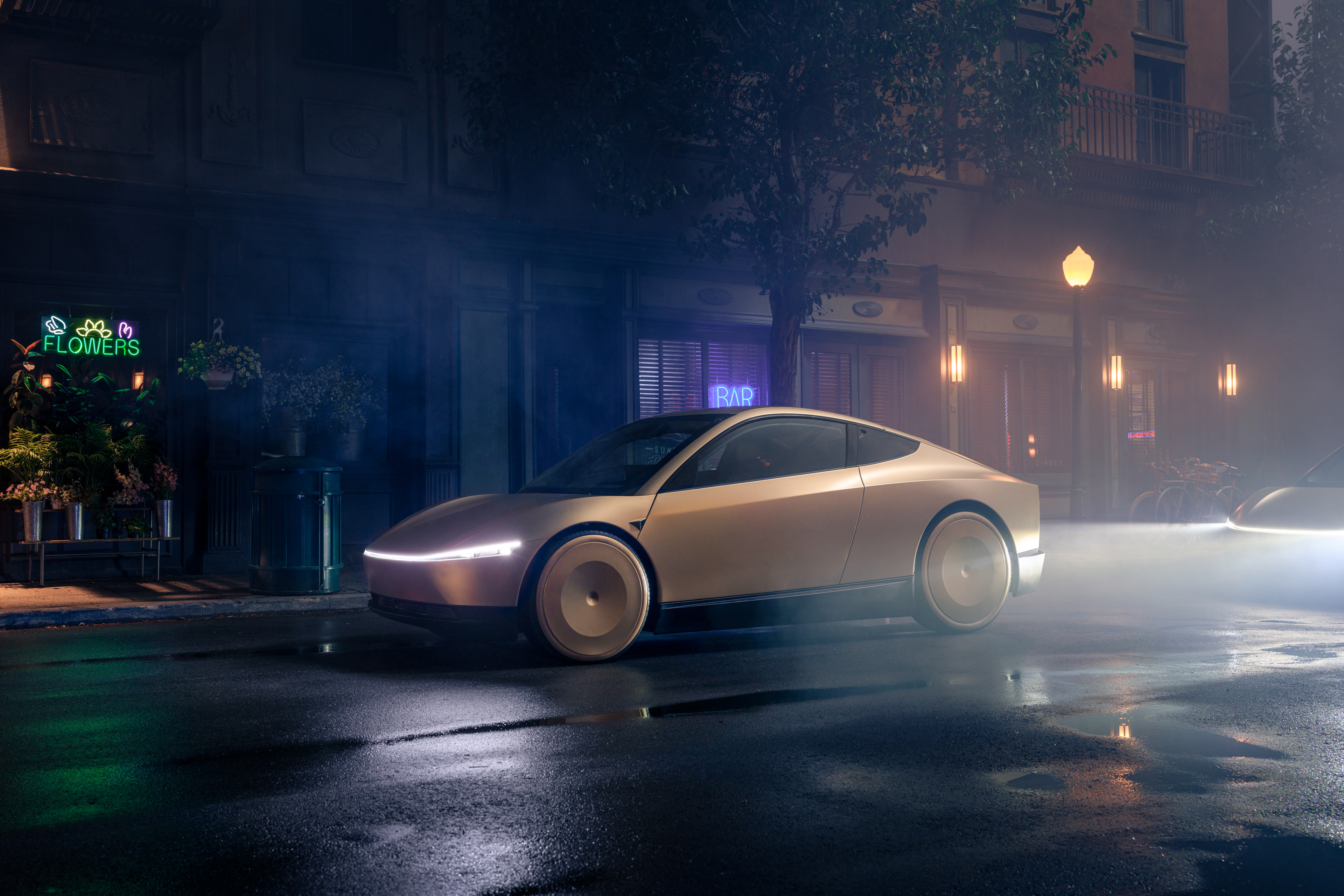 Tesla's Cybercab model.