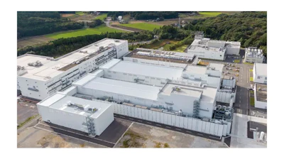 Overhead view of Honda demonstration production line for all-solid-state batteries.