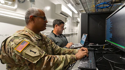 Constellation researchers and performers from industry and U.S. Army Cyber Command deploy cyber analytic applications via CANDOR in an operational test environment.