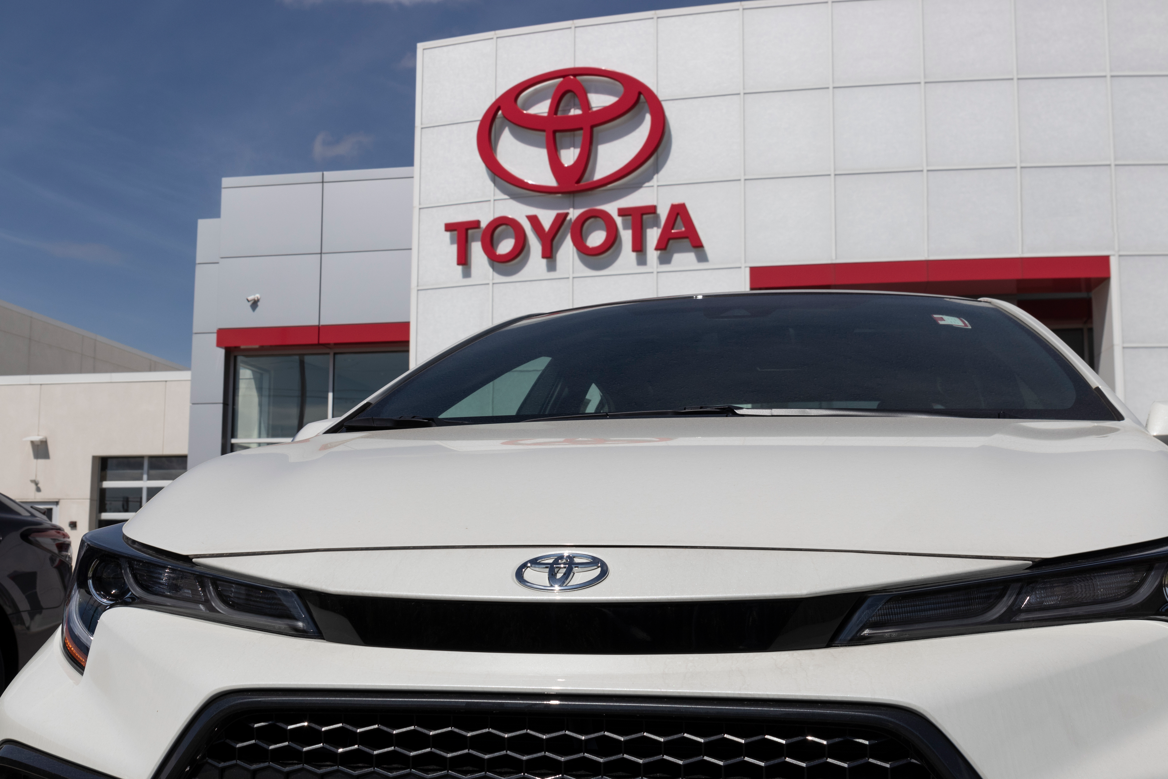 A Toyota dealership in Kokomo, IN.