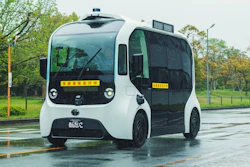 The Toyota e-Palette, powered by May Mobility.