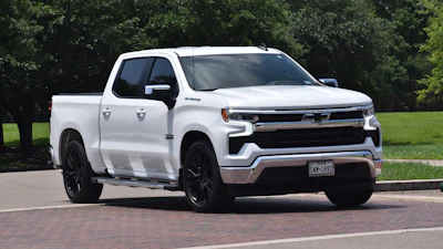 A 2024 Chevy Silverado in Houston, TX.