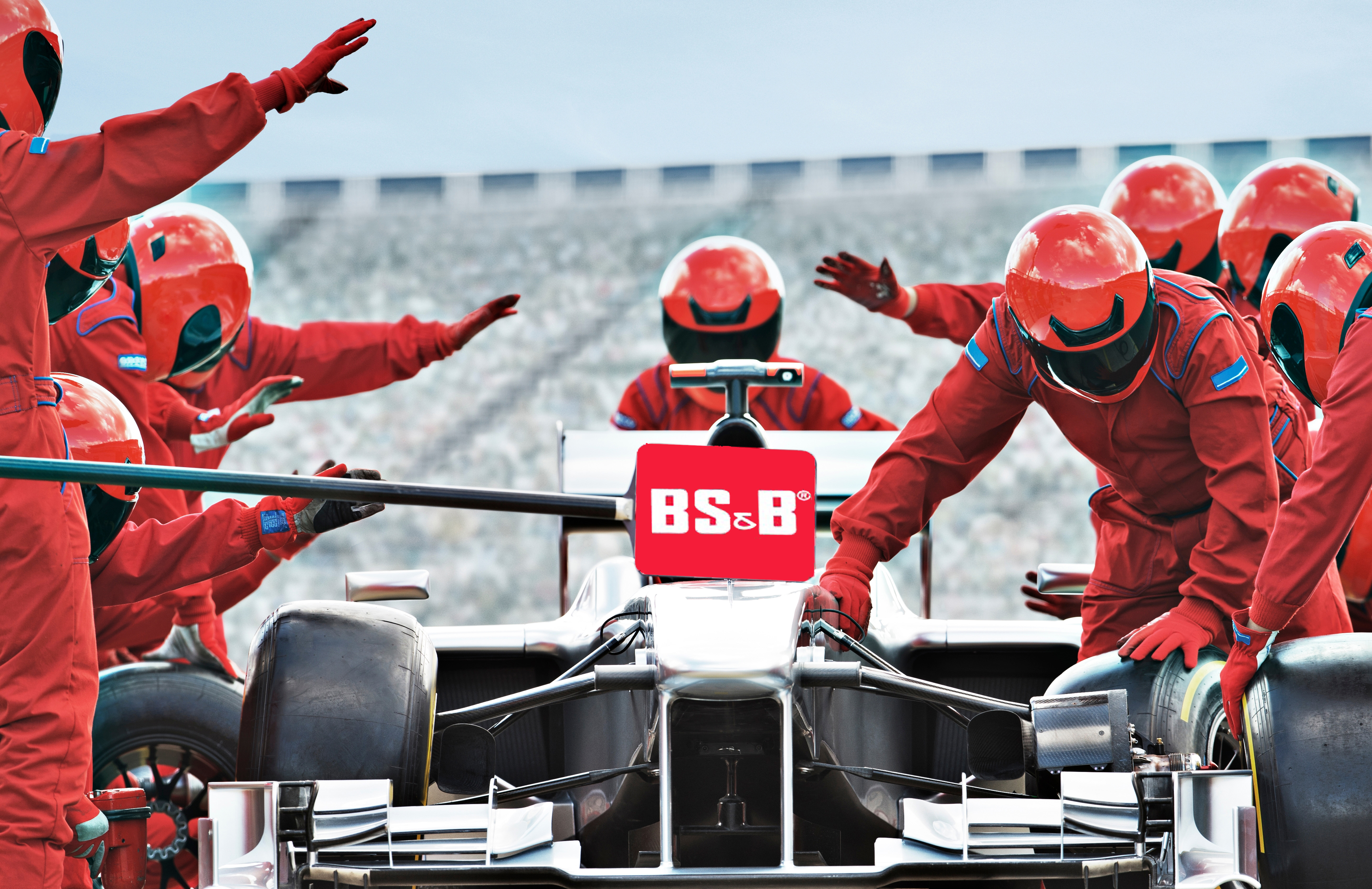 Bs&b Pit Program Race Car Pit Team