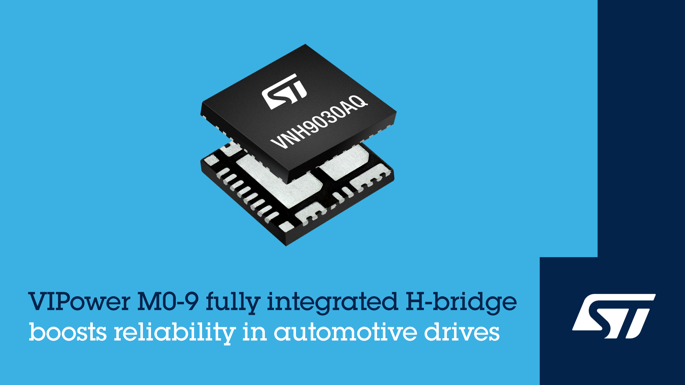 STMicroelectronics' Full-bridge DC motor drive.