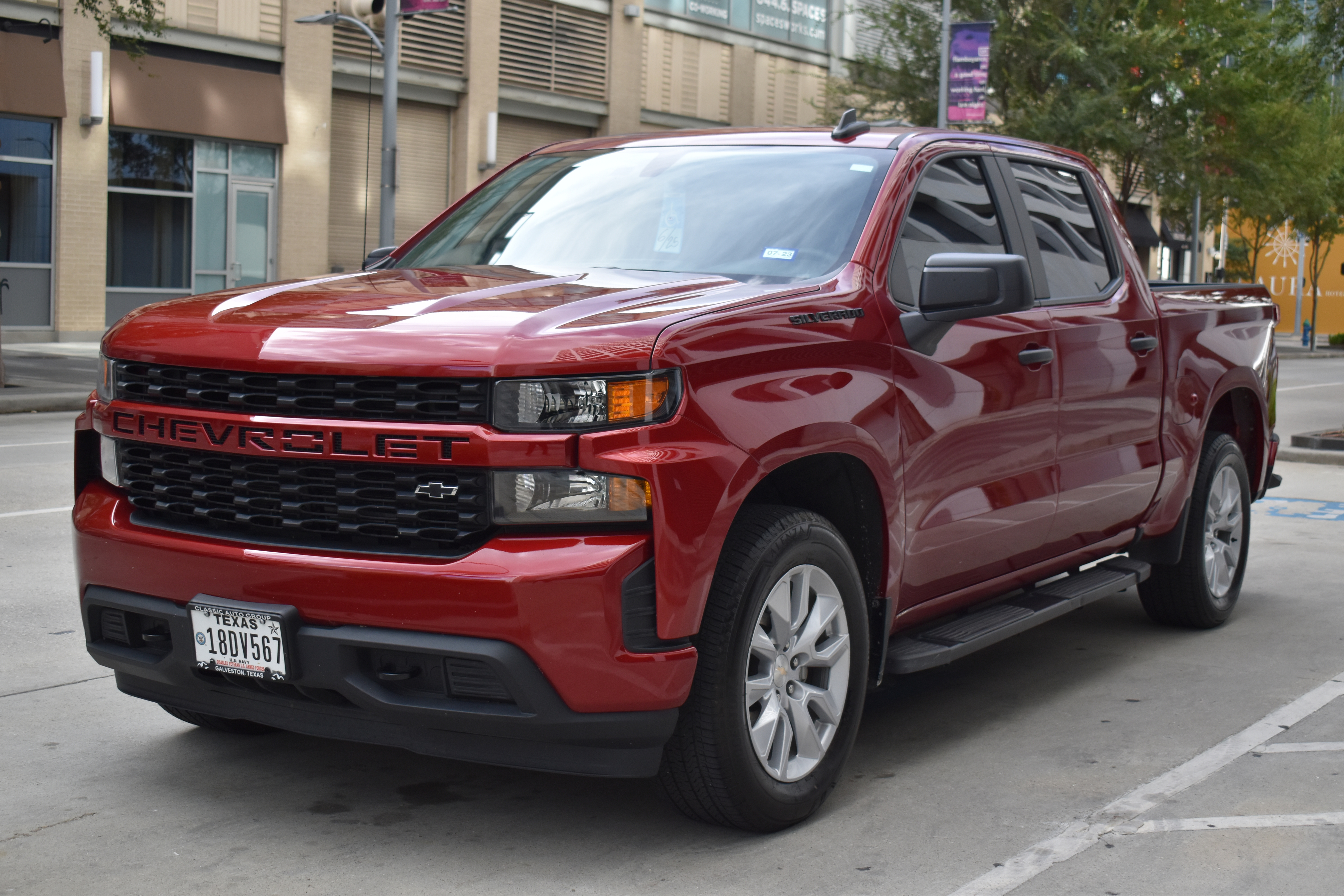 A 2022 Chevrolet Silverado.