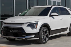 A 2023 Kia Niro EV, subject to the recall.