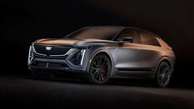 The 2026 Cadillac LYRIQ-V.