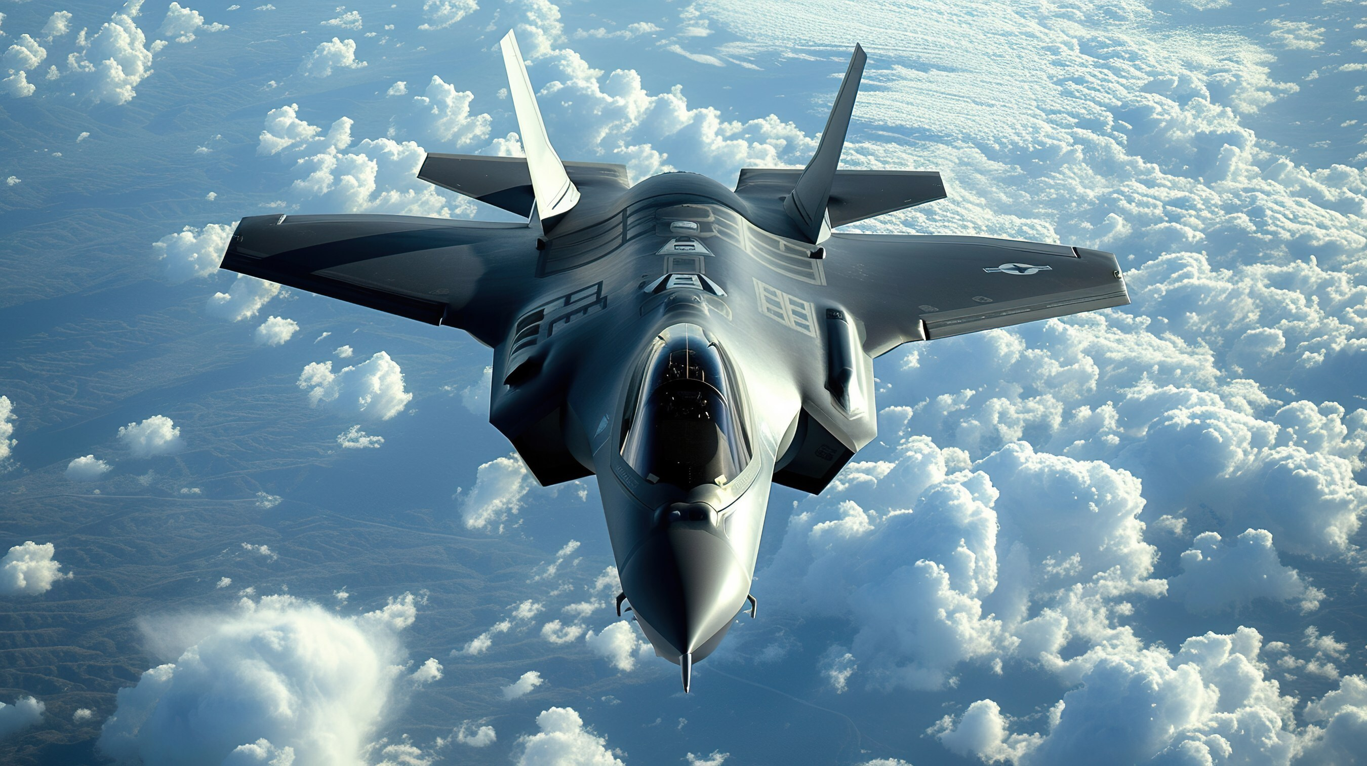 A U.S. Air Force Jet.