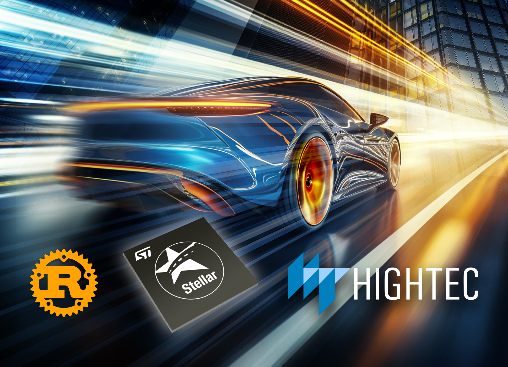 STMicroelectronics' Stella chip, in partnership with HighTec.