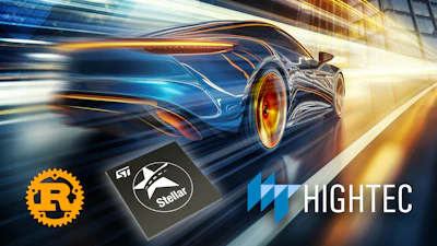 STMicroelectronics' Stella chip, in partnership with HighTec.