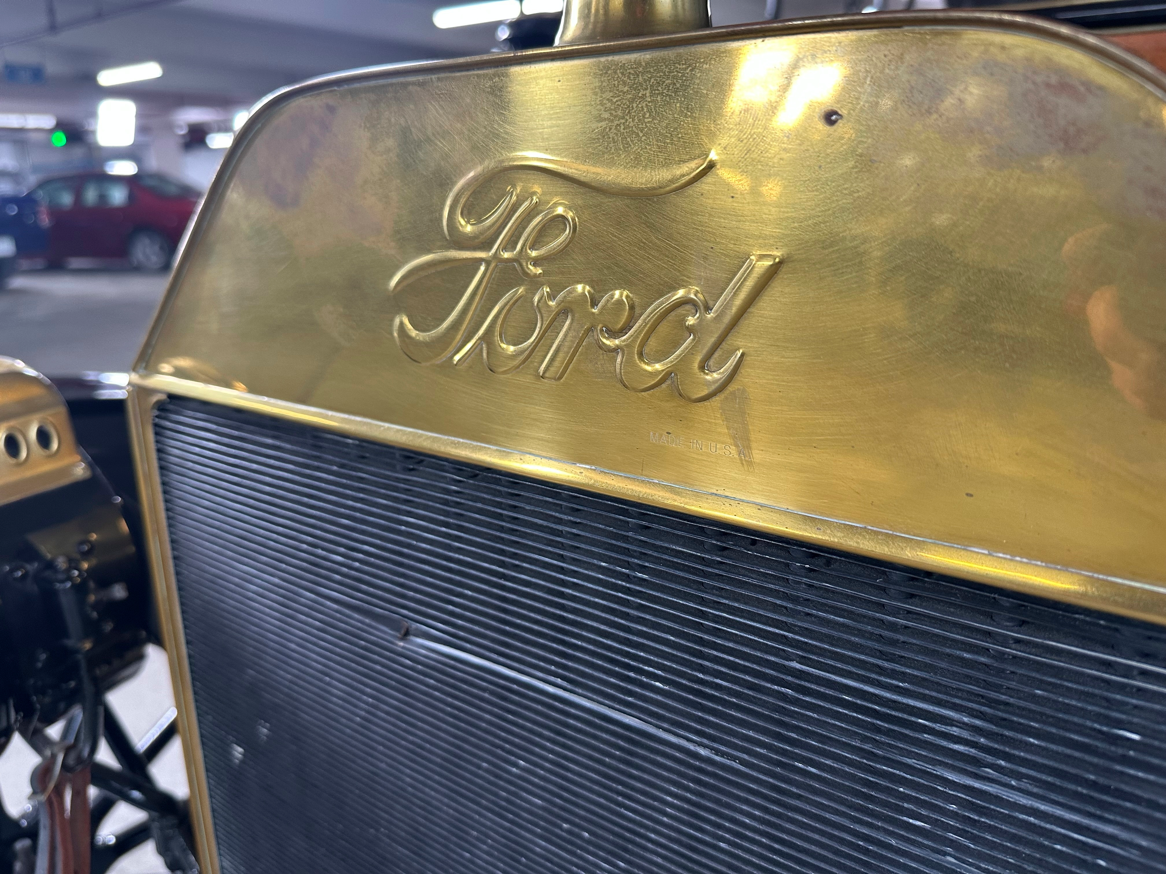 A 2003 Ford Model T-100, a replica of a 1914 Model T and part of Ford Motor Co.’s Heritage Fleet, is on display Wednesday, March 12, 2025, in Dearborn, Mich.