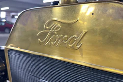 A 2003 Ford Model T-100, a replica of a 1914 Model T and part of Ford Motor Co.’s Heritage Fleet, is on display Wednesday, March 12, 2025, in Dearborn, Mich.