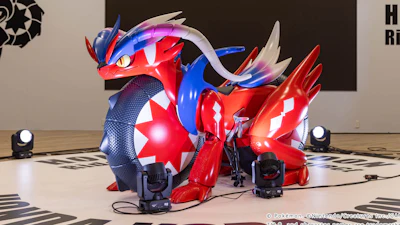 The Honda Koraidon motorcycle.