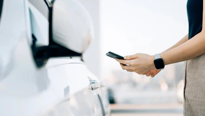 Automotive NFC Reader.