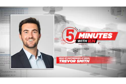 5 Minutes with TEN media branding graphic featuring Trevor Smith's headshot