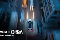 AMD and Strad Vision partnership showcasing autonomous vehicle technology