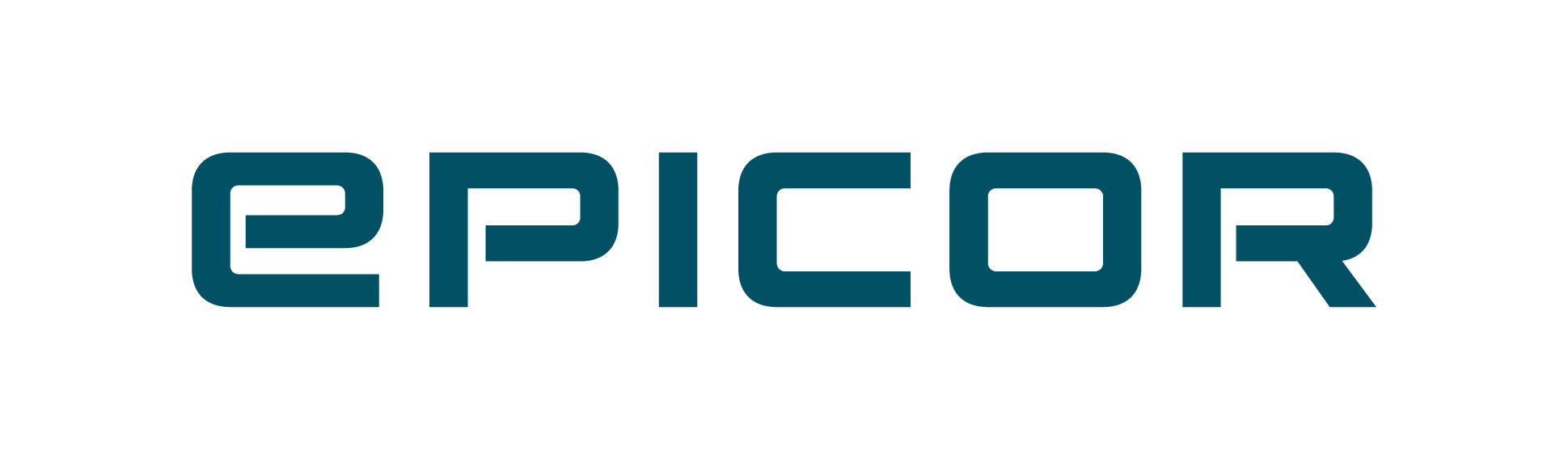 Epicor corporate logo in deep teal typography