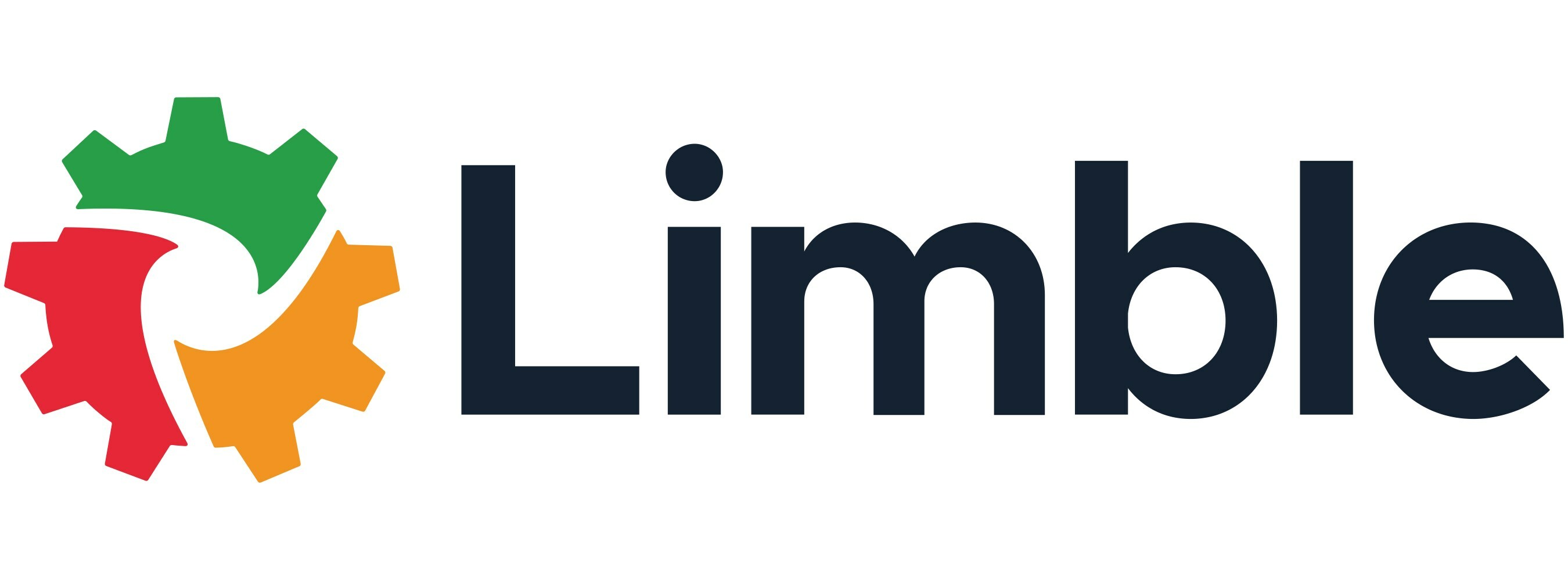 Limble logo featuring colorful puzzle pieces and navy text wordmark