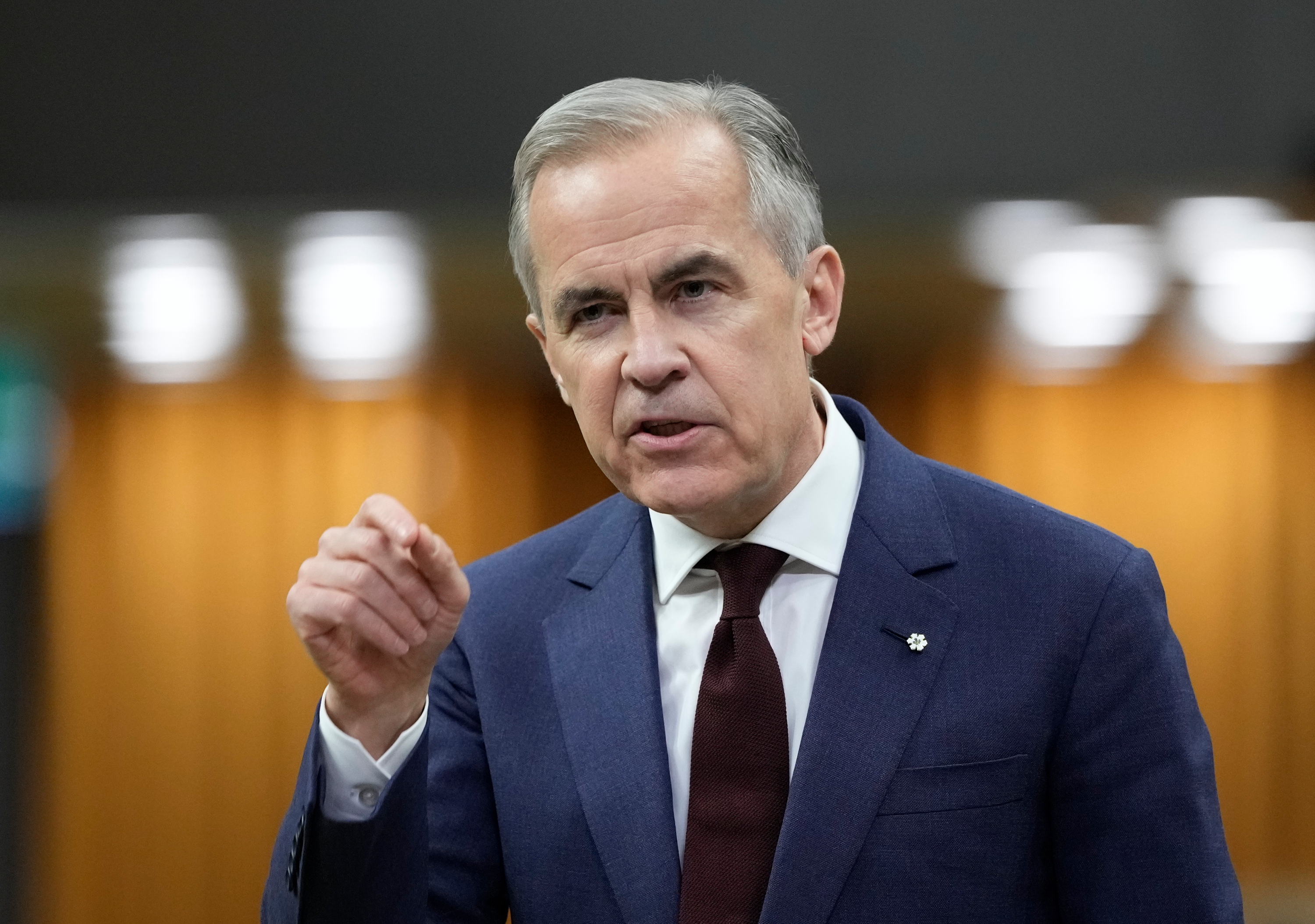 Canadian Prime Minister Mark Carney during Question Period on Parliament Hill, Ottawa, April 15, 2026.