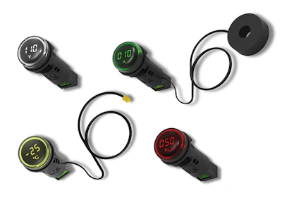 Collection of digital smartwatches with colored bezels and LCD displays showing time