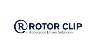 Rotor Clip logo with circular R symbol and Application Driven Solutions tagline