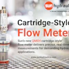 Sun Hydraulics QMEH cartridge-style flow meter for hydraulic applications with precision measurement capabilities