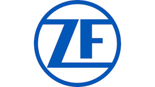 ZF blue circular logo with Z and F letters