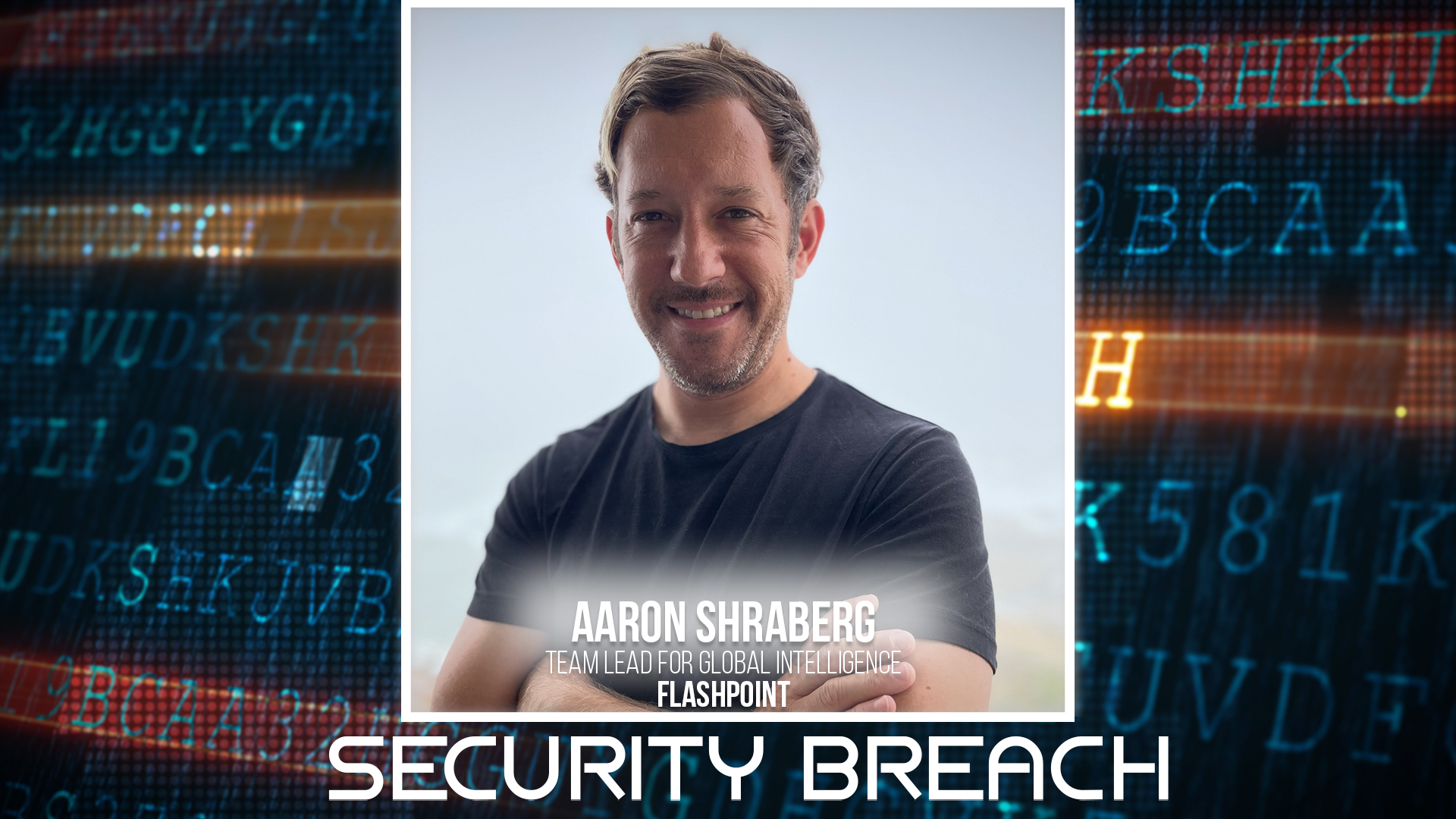 Aaron Shraberg, Team Leader for Global Intelligence at Flashpoint, professional headshot