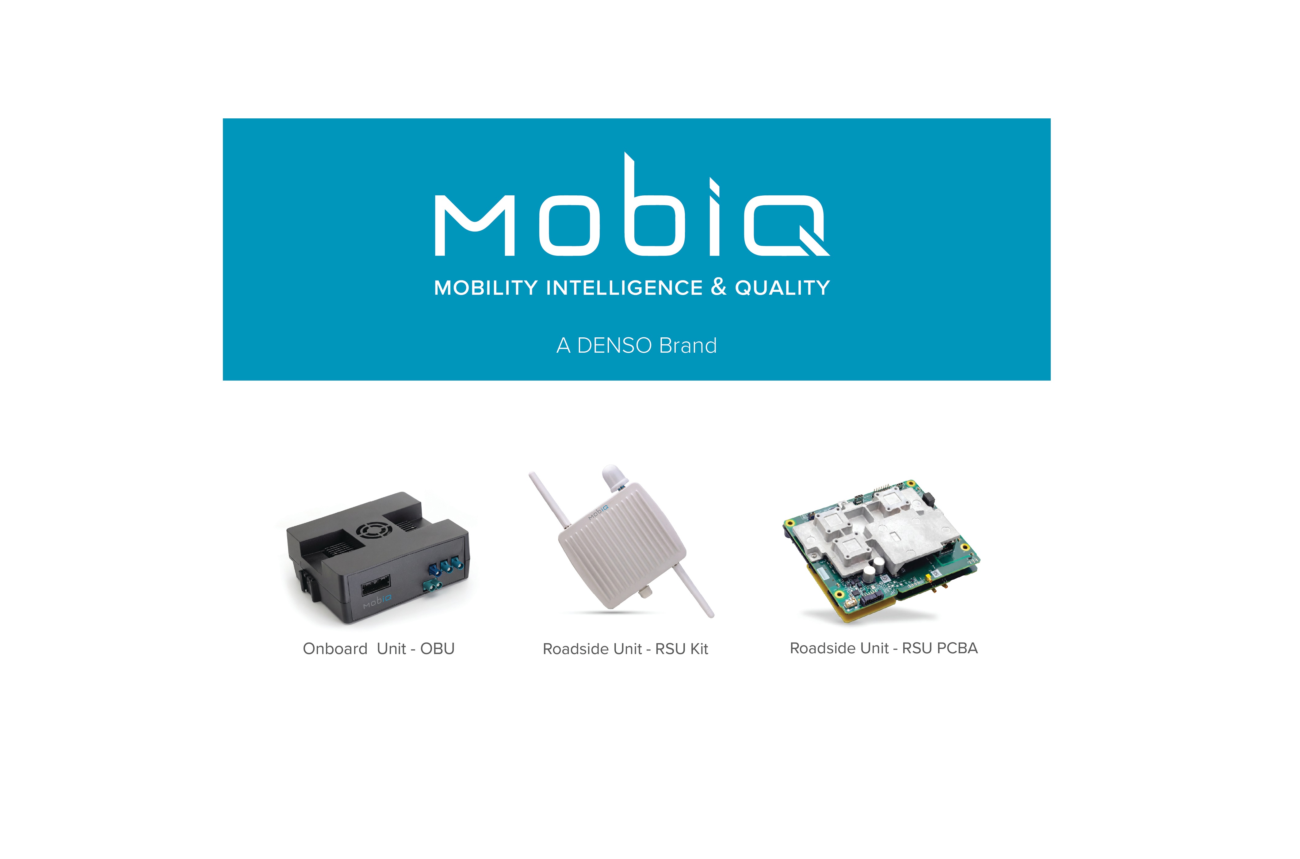 MobIQ logo with tagline Mobility Intelligence & Quality, a DENSO Brand