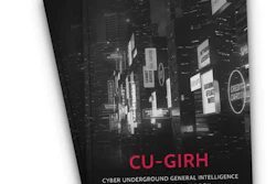 INTEL471 Cyber Underground General Intelligence Requirements Handbook cover with nighttime cityscape background