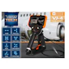 ViewTech VJ-4 borescope with 3D measurement capabilities and technical specifications display