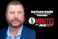 Nathan Dann, QT Specialist System Engineer at Fortinet, featured in 5 Minutes with Manufacturing MET interview series