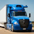 International Driverless Three Quarter Pass Side
