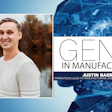 Justin Baerwald, Operations Lead in Manufacturing and Logistics Inland Packaging, featured in Gen Z in Manufacturing profile