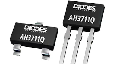 Diodes AH371IQ semiconductor chips in surface-mount and through-hole packages